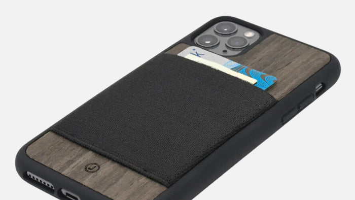 The Ebony Wood Wallet Case