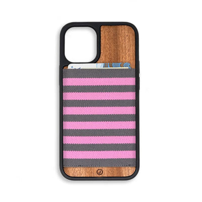 Pink and Gray Stripe