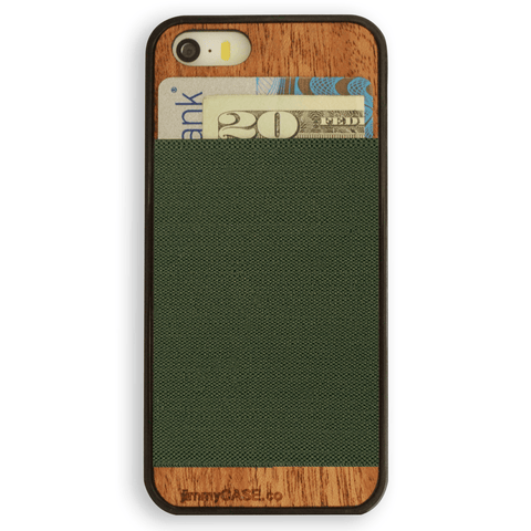 Green iPhone Wallet Case