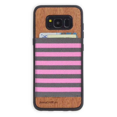 Pink and Gray Stripe