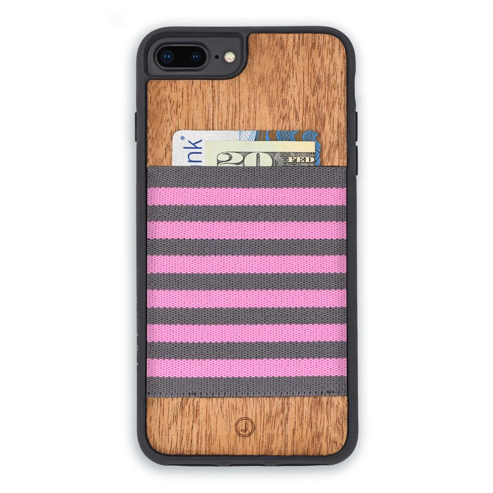 Pink Gray Stripe Black Bmpr